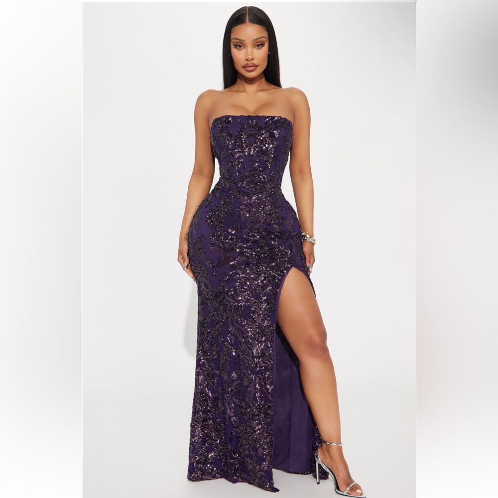 Sequin Maxi Dress